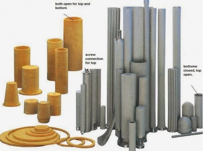 sintered metal filters products